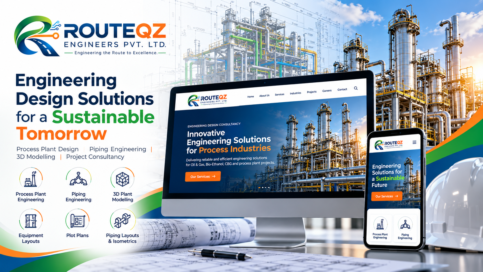 RouteQZ – Engineering Design & Consultancy Platform