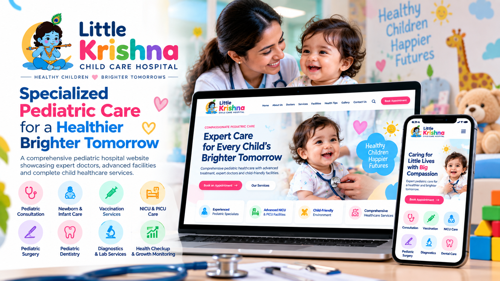 Little Krishna Child Care Hospital – Pediatric Healthcare 