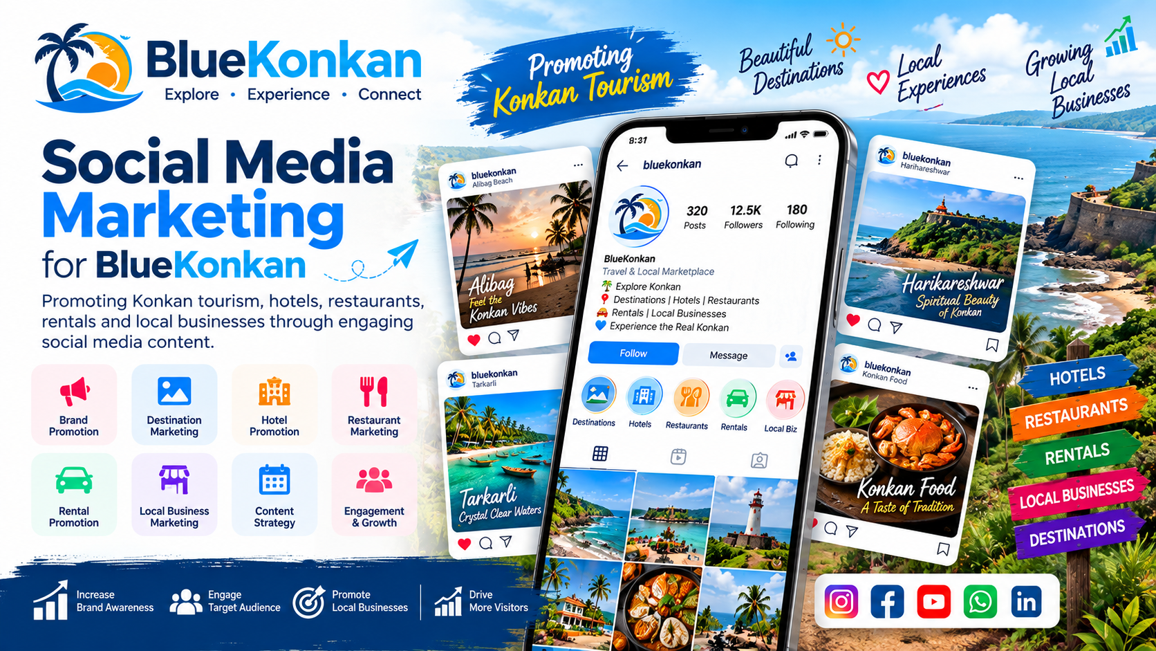 BlueKonkan – Social Media Marketing & Brand Promotion